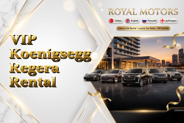 VIP Koenigsegg Regera Rental