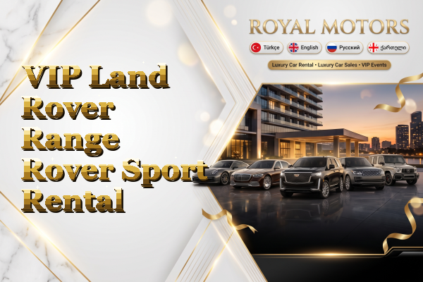 VIP Land Rover Range Rover Sport Rental