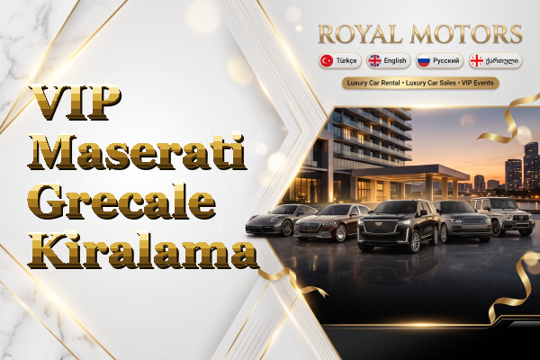 VIP Maserati Grecale Kiralama