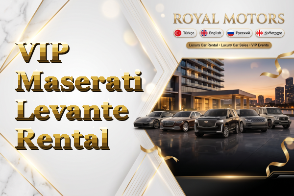 VIP Maserati Levante Rental
