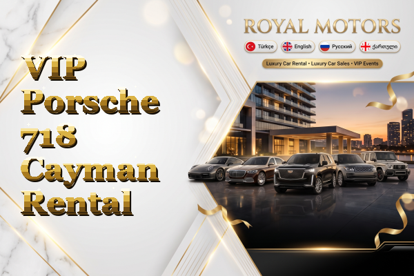 VIP Porsche 718 Cayman Rental