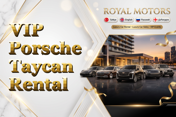 VIP Porsche Taycan Rental