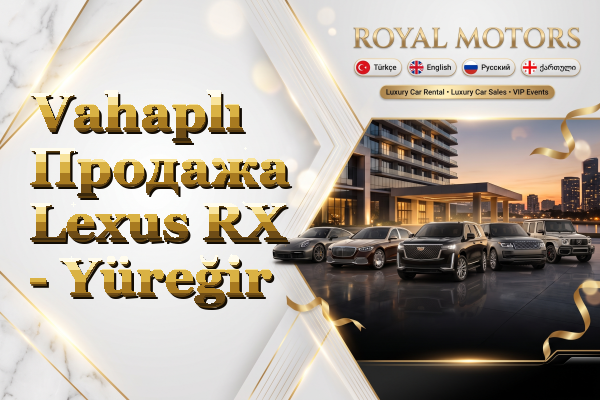 Vahaplı Продажа Lexus RX - Yüreğir