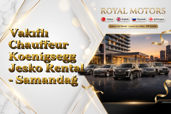 Vakıflı Chauffeur Koenigsegg Jesko Rental - Samandağ