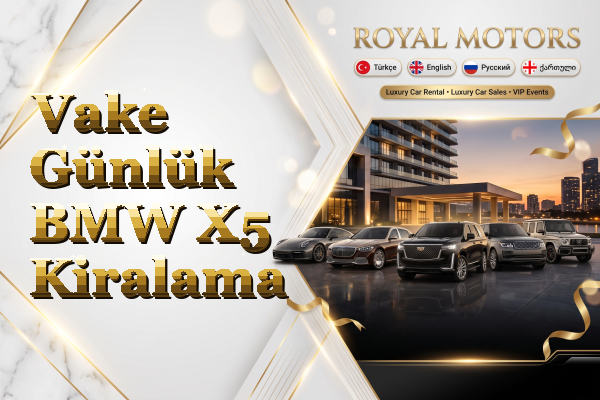 Vake Günlük BMW X5 Kiralama