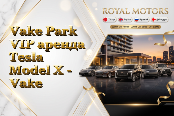 Vake Park VIP аренда Tesla Model X - Vake