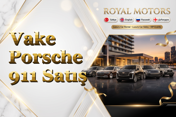 Vake Porsche 911 Satış