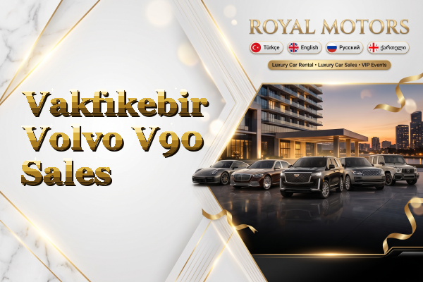 Vakfıkebir Volvo V90 Sales