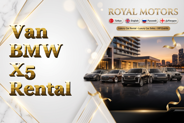Van BMW X5 Rental