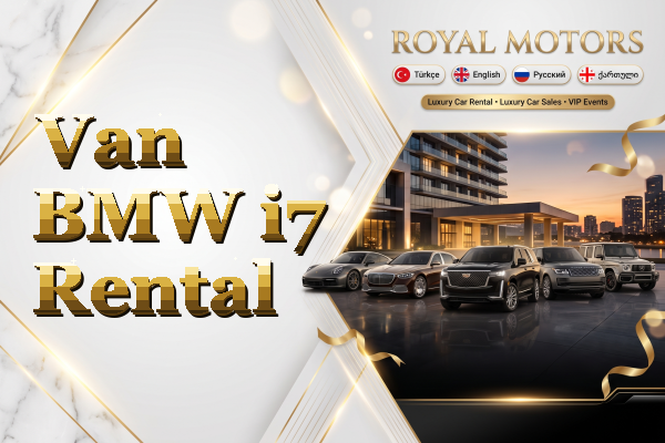 Van BMW i7 Rental