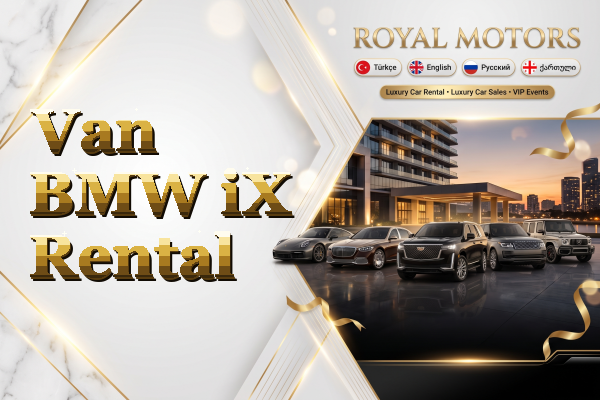 Van BMW iX Rental