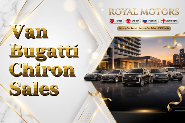 Van Bugatti Chiron Sales