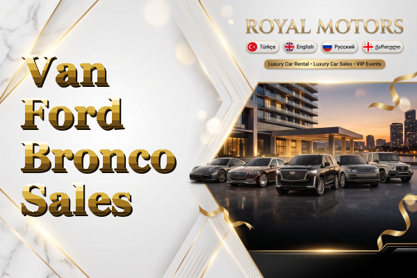 Van Ford Bronco Sales