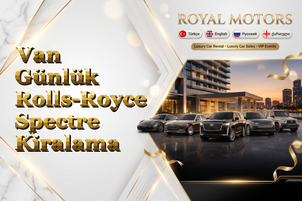 Van Günlük Rolls-Royce Spectre Kiralama