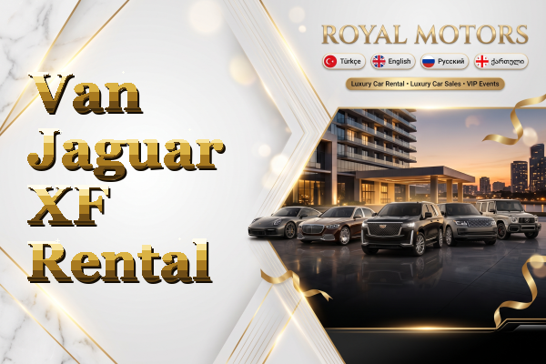 Van Jaguar XF Rental