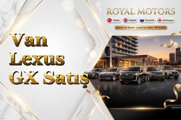 Van Lexus GX Satış