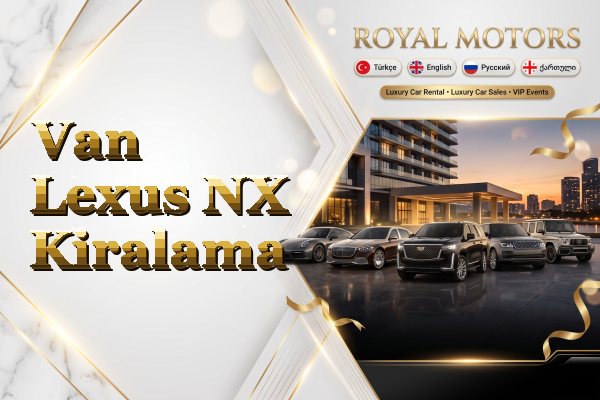 Van Lexus NX Kiralama