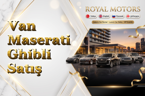 Van Maserati Ghibli Satış