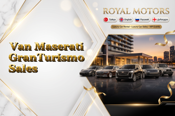 Van Maserati GranTurismo Sales
