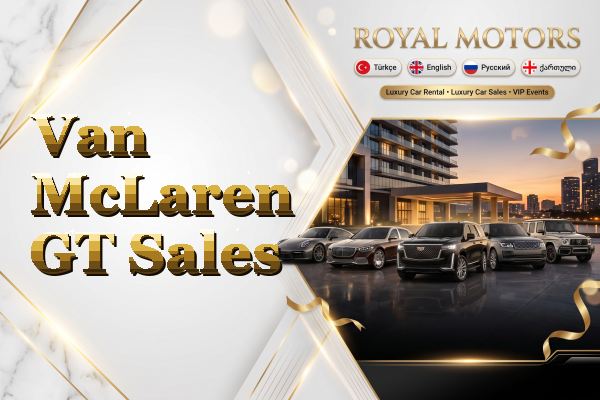Van McLaren GT Sales