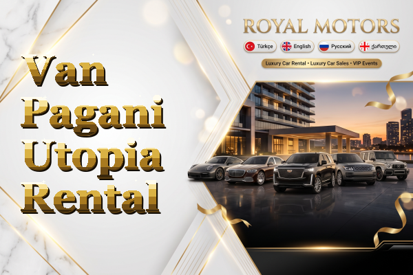 Van Pagani Utopia Rental
