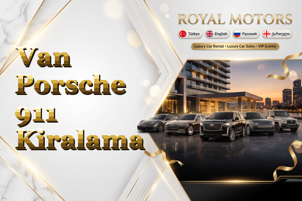 Van Porsche 911 Kiralama