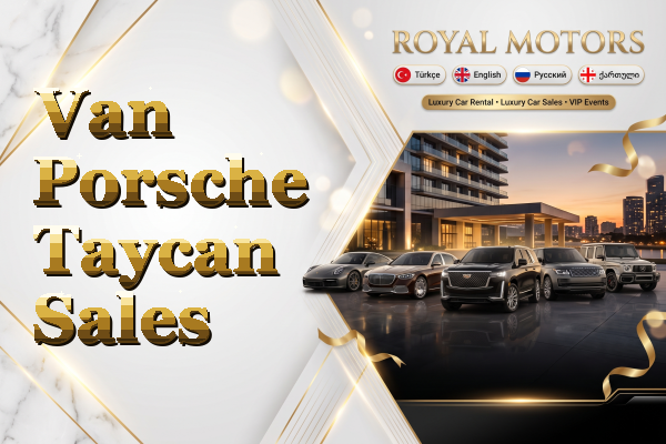 Van Porsche Taycan Sales