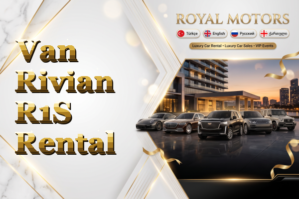 Van Rivian R1S Rental