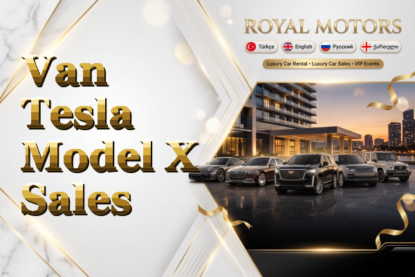 Van Tesla Model X Sales