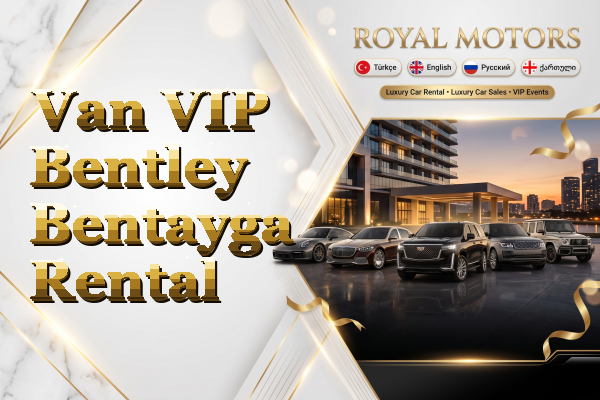 Van VIP Bentley Bentayga Rental
