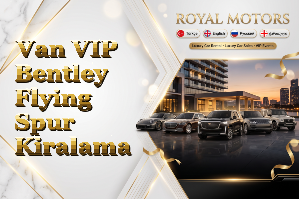 Van VIP Bentley Flying Spur Kiralama