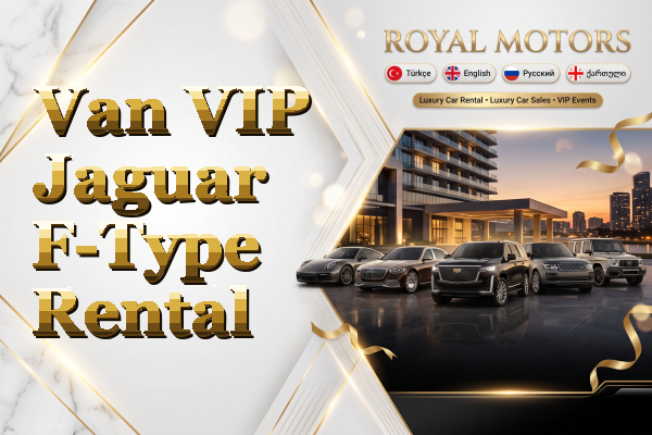 Van VIP Jaguar F-Type Rental