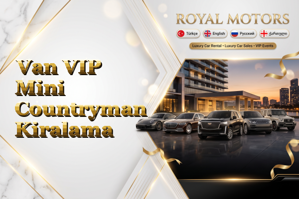 Van VIP Mini Countryman Kiralama