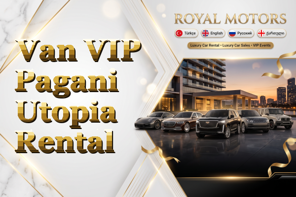 Van VIP Pagani Utopia Rental