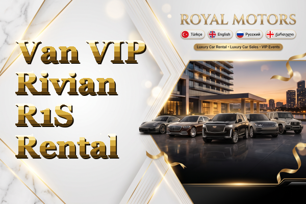 Van VIP Rivian R1S Rental