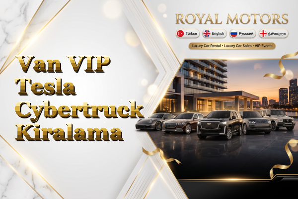 Van VIP Tesla Cybertruck Kiralama