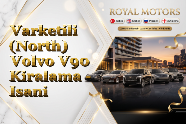 Varketili (North) Volvo V90 Kiralama - Isani