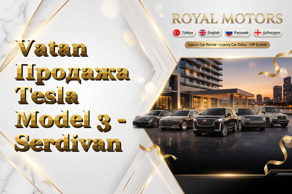 Vatan Продажа Tesla Model 3 - Serdivan