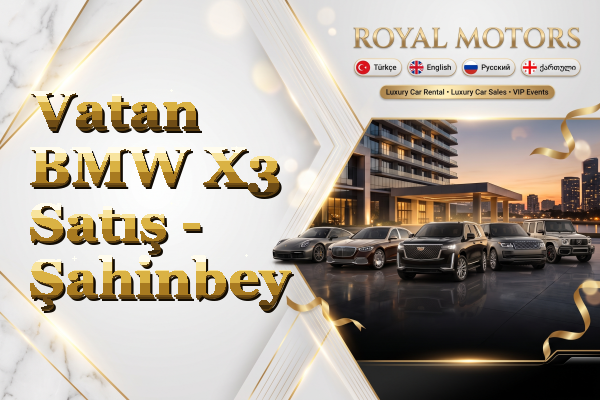 Vatan BMW X3 Satış - Şahinbey