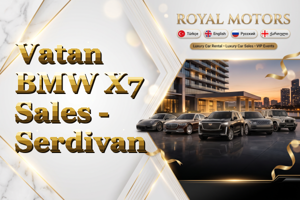 Vatan BMW X7 Sales - Serdivan