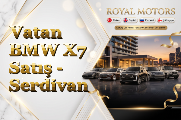 Vatan BMW X7 Satış - Serdivan