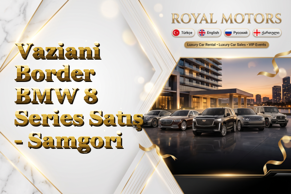 Vaziani Border BMW 8 Series Satış - Samgori