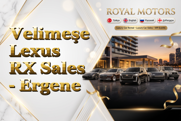 Velimeşe Lexus RX Sales - Ergene
