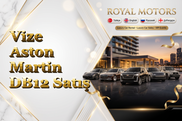 Vize Aston Martin DB12 Satış
