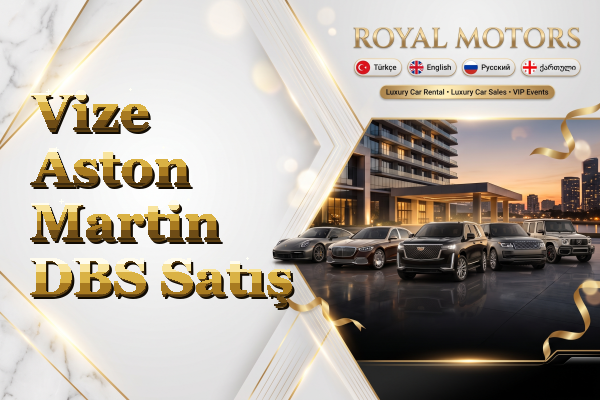 Vize Aston Martin DBS Satış