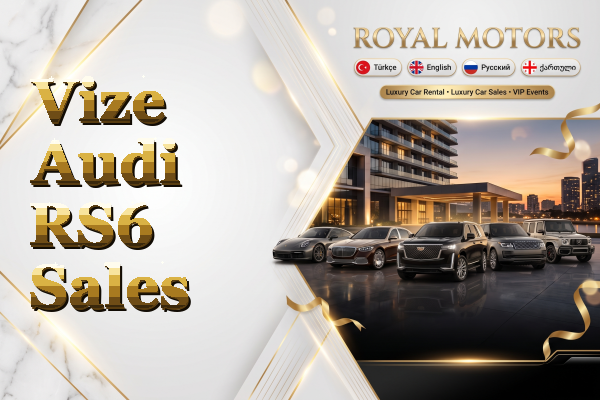 Vize Audi RS6 Sales