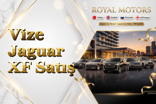 Vize Jaguar XF Satış