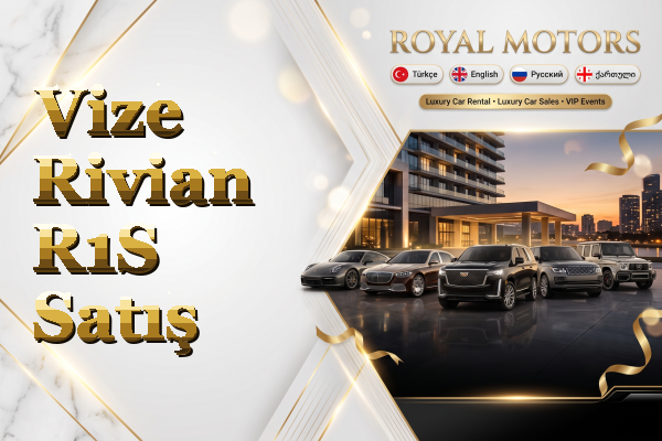 Vize Rivian R1S Satış
