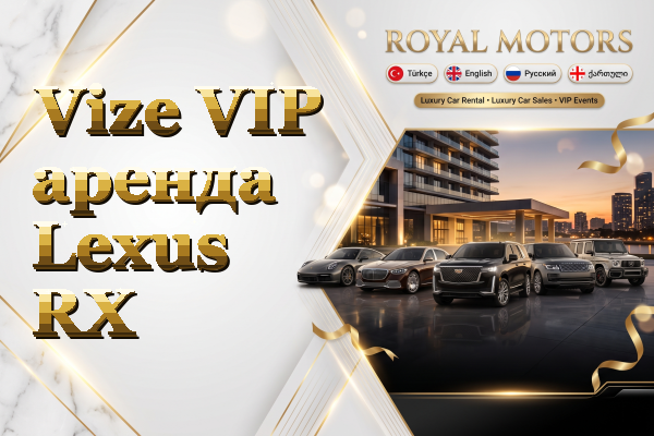 Vize VIP аренда Lexus RX