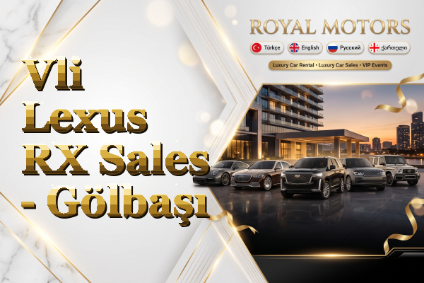 Vli Lexus RX Sales - Gölbaşı